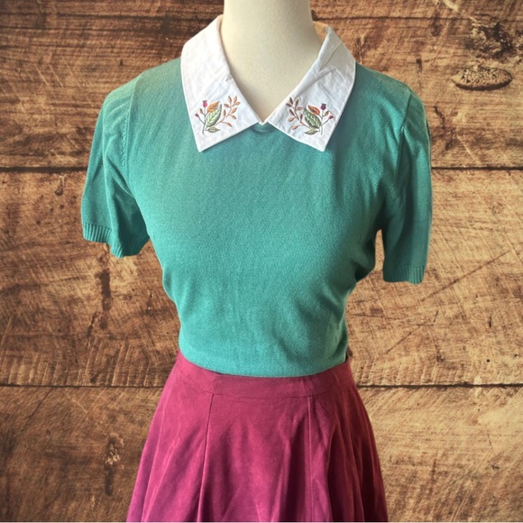 Berry Field Marianne Sweater by Collectif - Picture 8 of 12